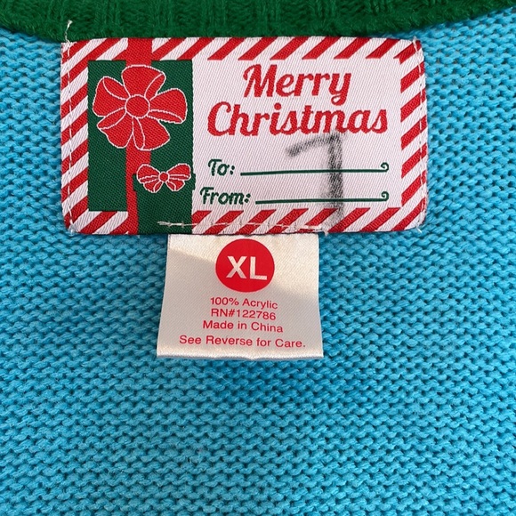 Vintage Winter Sweater Cardinals, and Snowman size Xl - Picture 12 of 13